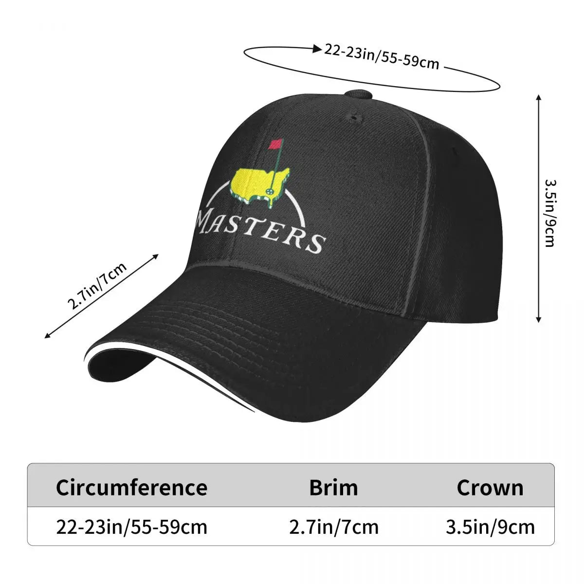 Golf Tournament Cap