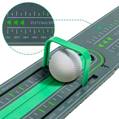 Golf Distance Putting Drill