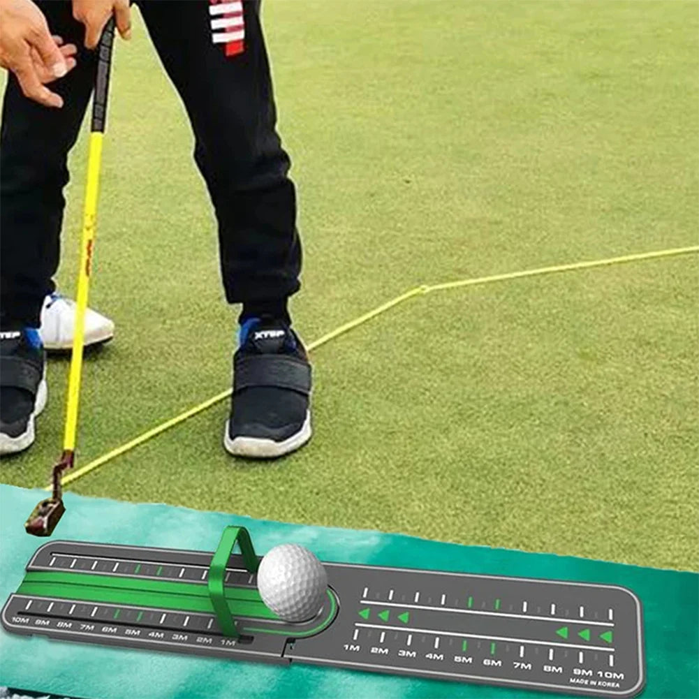 Golf Distance Putting Drill